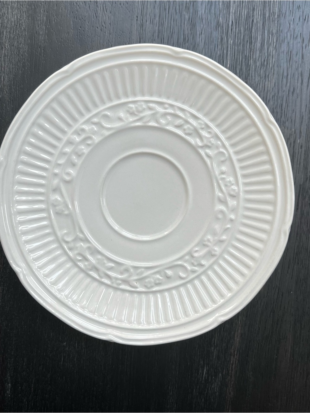 Classic Mikasa White American Countryside Plate Set (x4)